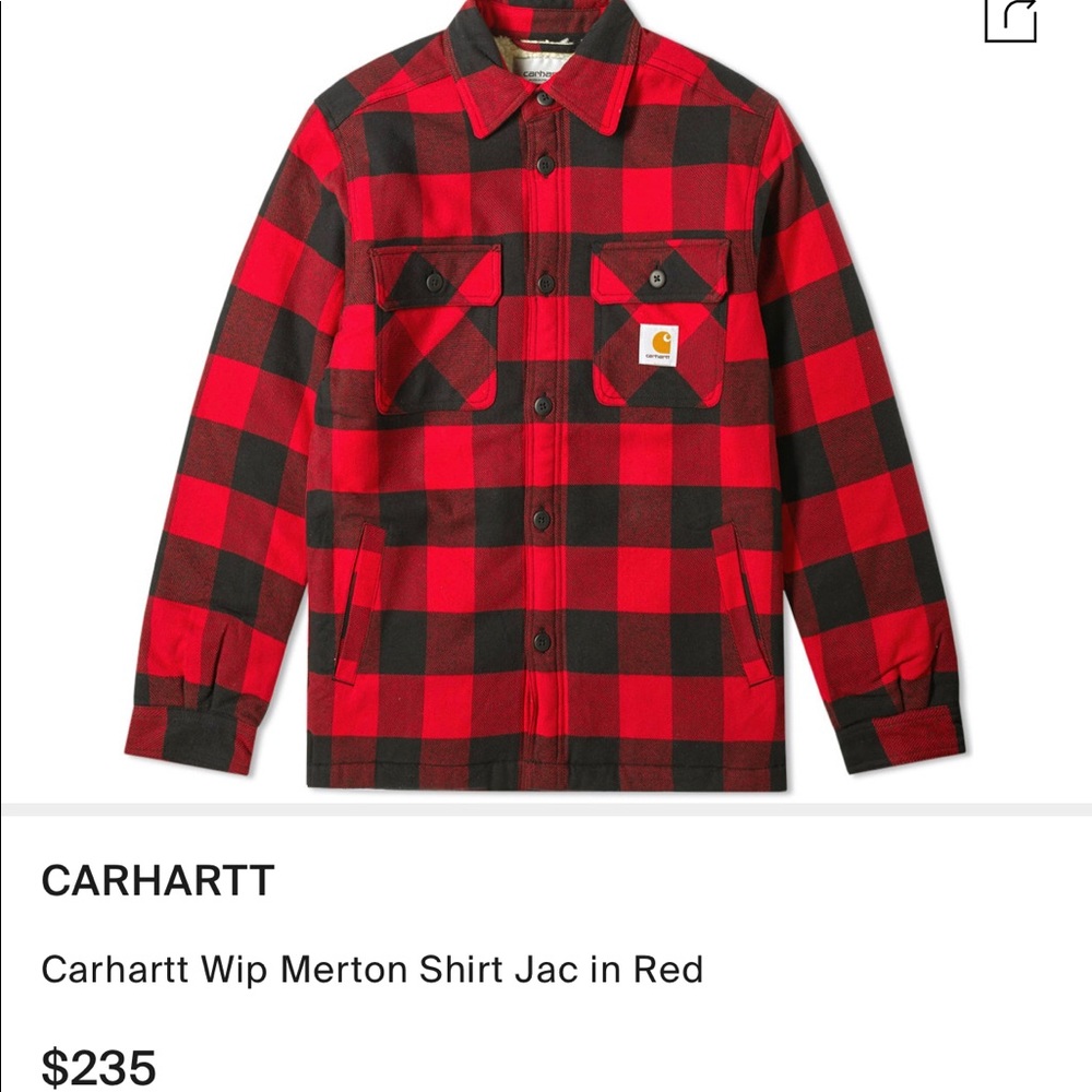 Carhartt Merton shirt jacket